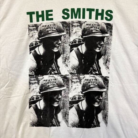 The Smiths Meat is Murder Album Cover Goth Band T-Shirt XL - Picture 2 of 4